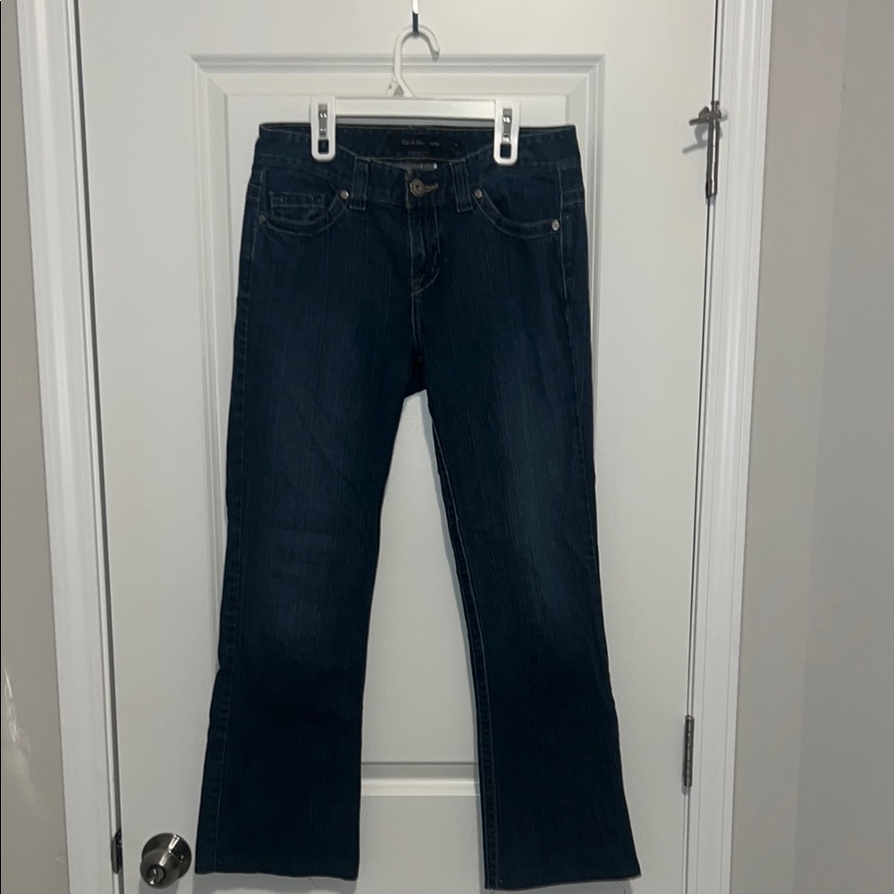 Calvin Klein Jeans Blue Boot Cut Denim